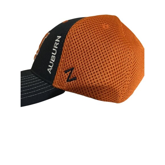 AU Auburn Tigers Stretch Fit Hat Large Blue Orange Outdoor Zephy NCAA College NE - Picture 10 of 10